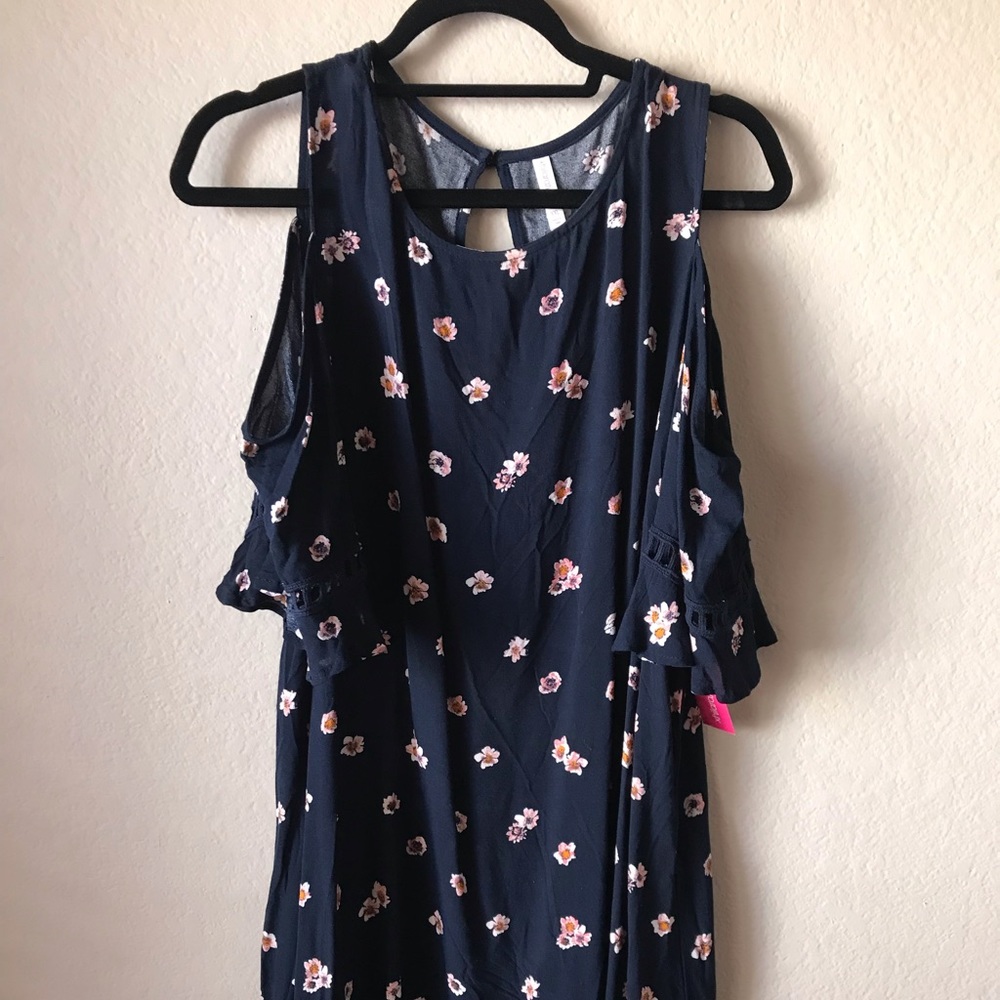 Xhilaration Dress with cold shoulder